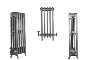 4 column 760mm cast iron radiators