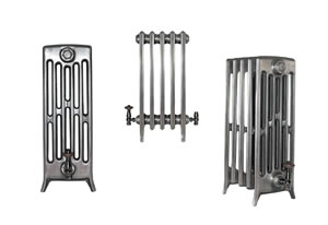 6 column 660mm cast iron radiators