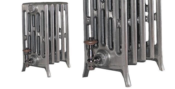 Legs of 6 Column 485mm CRANE Cast Iron Radiators