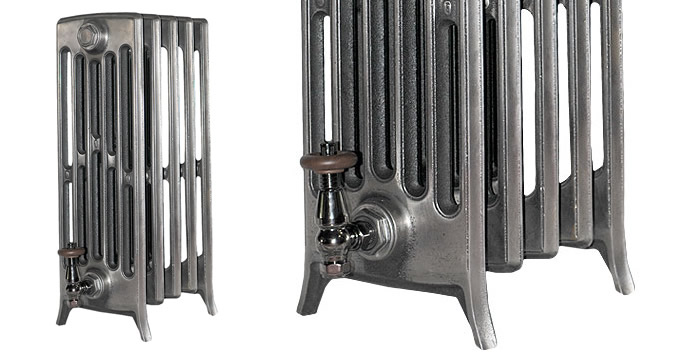 Legs of 6 Column 660mm CRANE Cast Iron Radiators