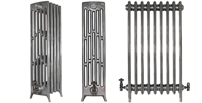 Profile of 6 Column 960mm CRANE Cast Iron Radiators