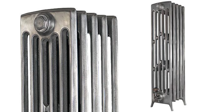 Top of 6 Column 960mm CRANE Cast Iron Radiators