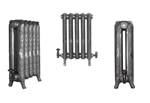 Baroque 660mm cast iron radiators