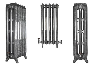 Rococo 970mm cast iron radiators